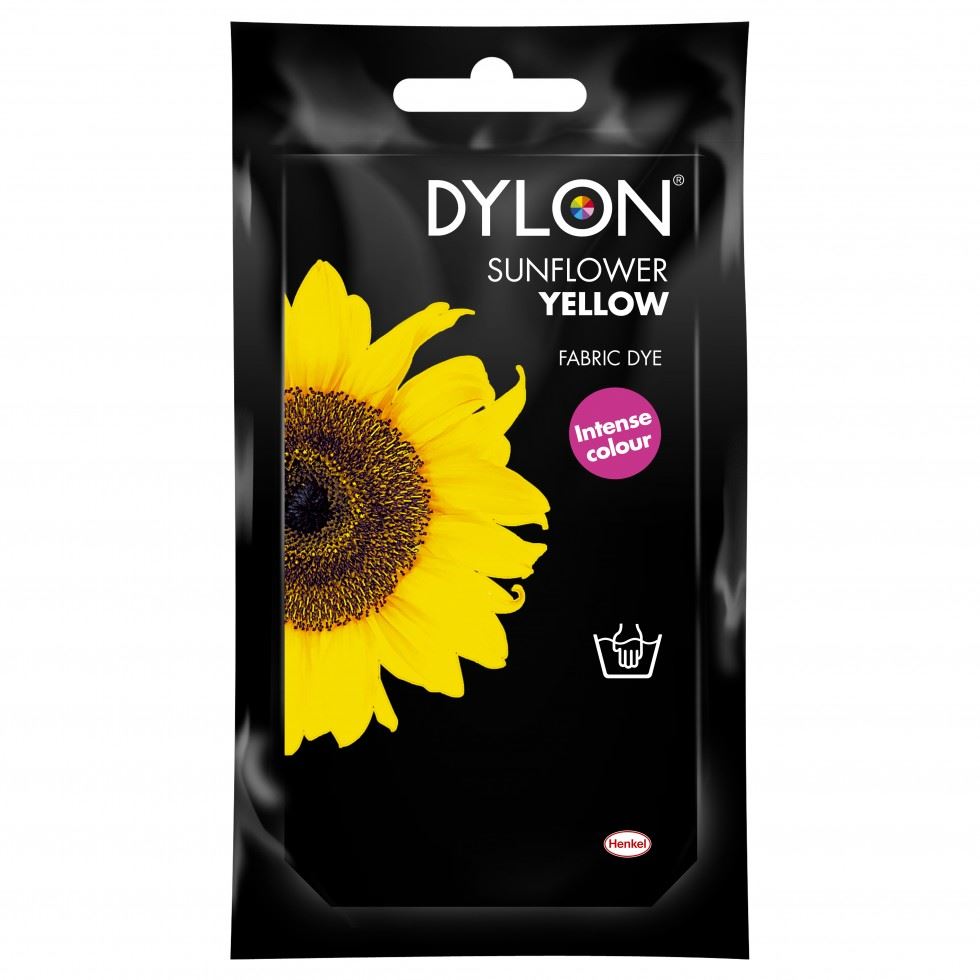 Dylon Hand Fabric Dye Sunflower Yellow